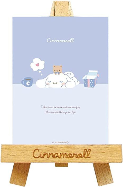 T's Factory Memo Pad with Easel Stand Sanrio Cinnamoroll