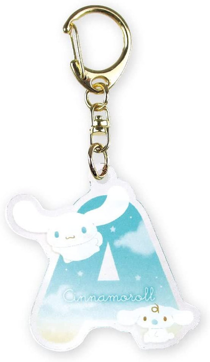 T's Factory Initial Acrylic Keychain A Sanrio