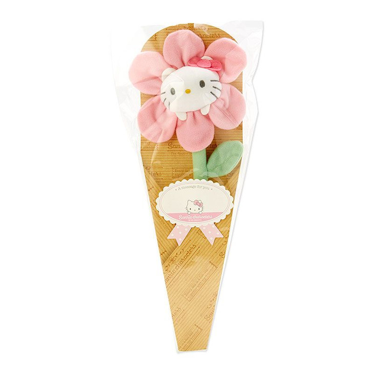 Sanrio Flower Shaped Mascot Holder - Hello Kitty