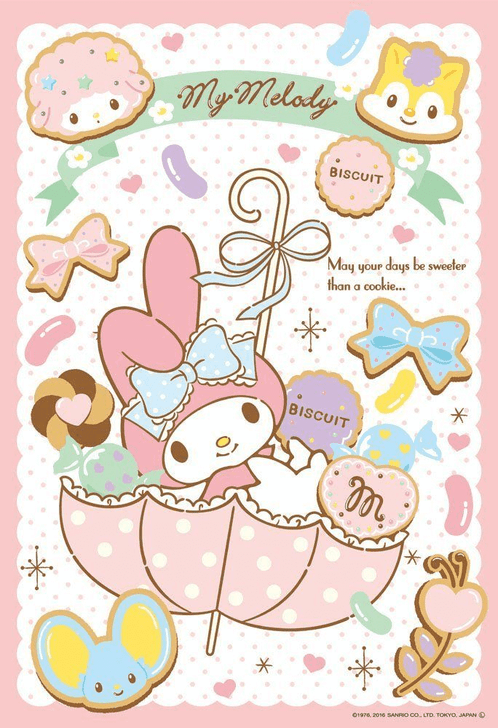 Beverly Jigsaw Puzzle 40-002 Sanrio My Melody (40 L-Pieces) (4977524400028)