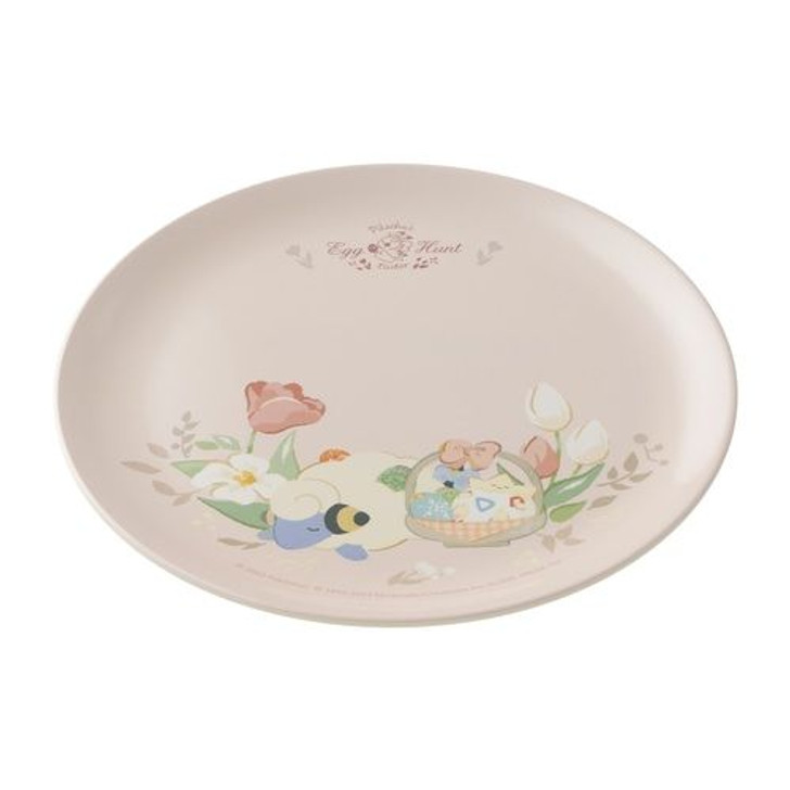 Pokemon Center Original Melamine Plate - Pikachu's Easter Egg Hunt