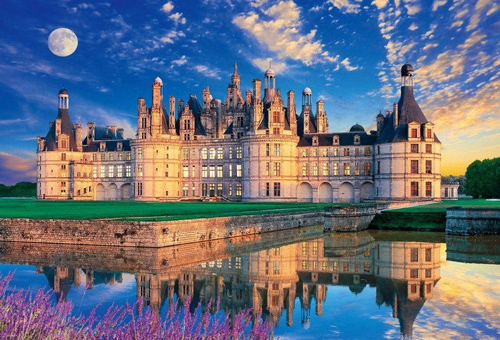 Beverly Jigsaw Puzzle 51-216 Chateau de Chambord France (1000 Pieces) (4977524512165)