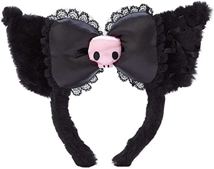 Sanrio Black Bow Headband Kuromi