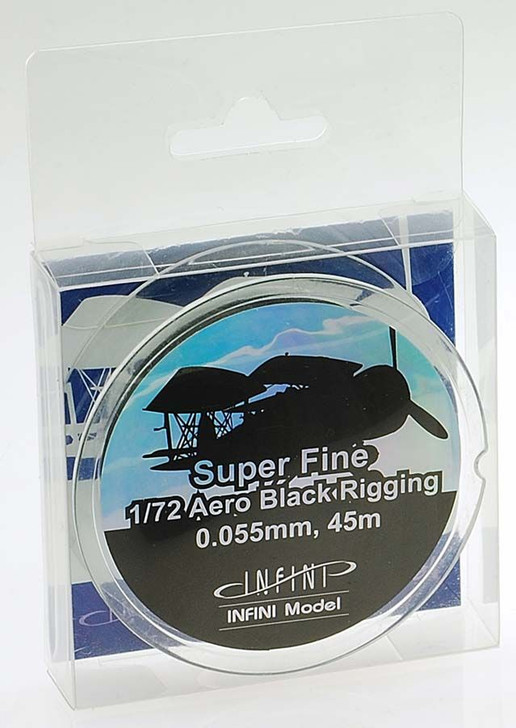 INFINI Model Super Fine Aero Black Rigging 0.055mm