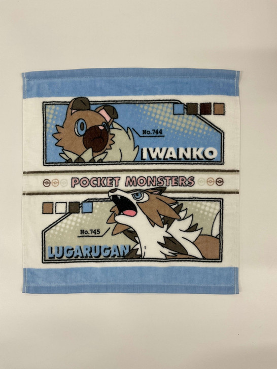 T's Factory T's Factory Pokemon Hand Towel - Lycanroc