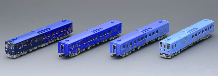 Tomix 98522 JR Series KIHA 141 Passenger Car (Passenger Car for SL Galaxy) 4 Cars Set (N scale)