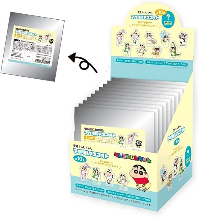 T's Factory Crayon Shin-Chan Acrylic Character Stand BOX Full set of 10