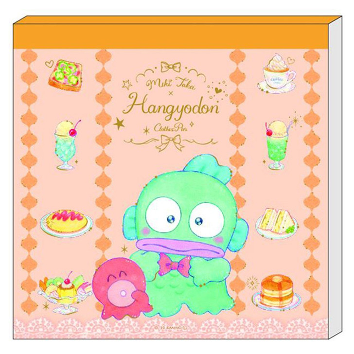 Sanrio x Miki Takei - Memo Pads - Retro Cafe