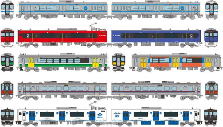 Tomytec The Tetsudou Collection Series No.32 1 Carton (10 Trains) (N scale)