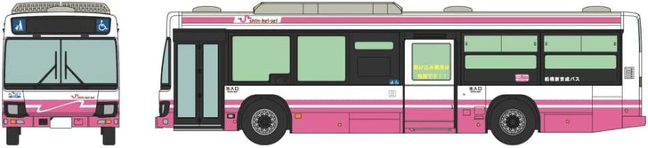 Tomytec The Bus Collection JB063-2 Funabashi Shin-Keisei Bus (Chiba) (N scale)