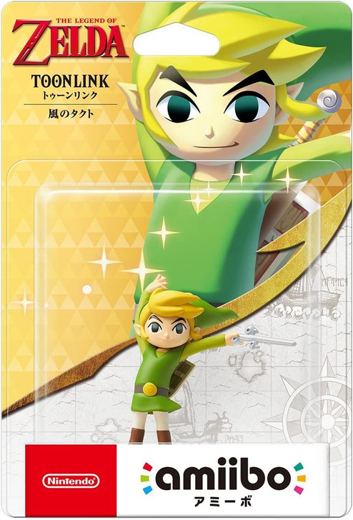 Nintendo amiibo Toon Link Figure (The Legend of Zelda: The Wind Waker)