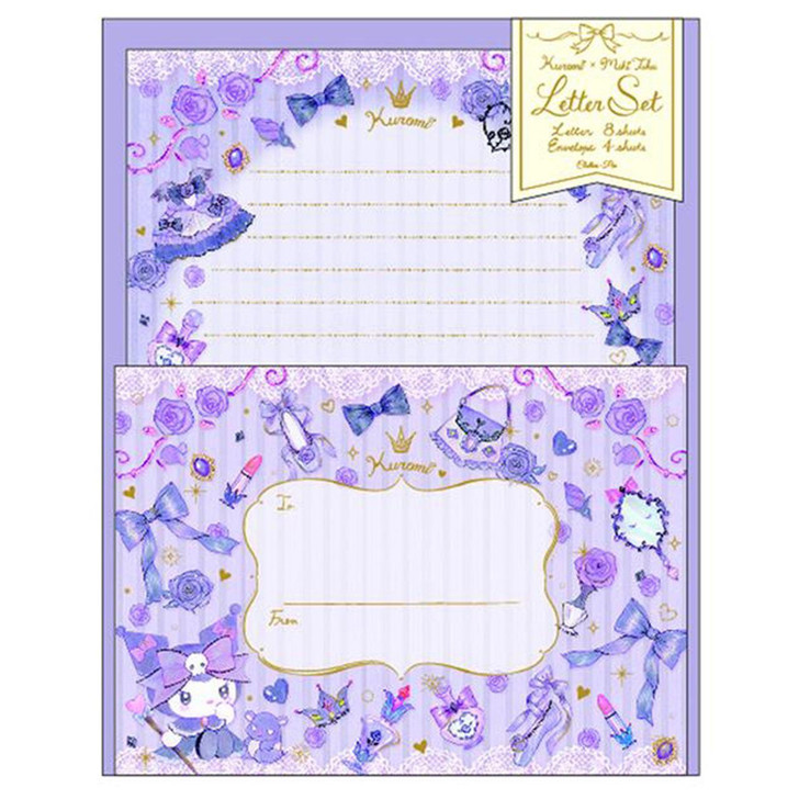 Other Sanrio x Miki Takei Letter Set Kuromi