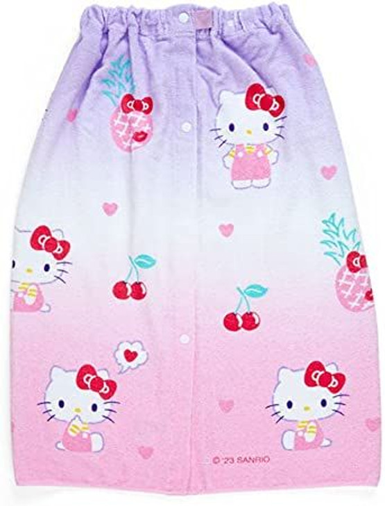 Sanrio Bath Towel Wrap Hello Kitty 70cm