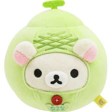 Rilakkuma Plush Toy - Melon Ice Cream