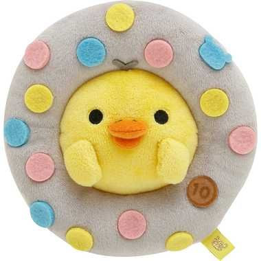 San-x Rilakkuma Plush Toy - Chocolate Kiiroitori