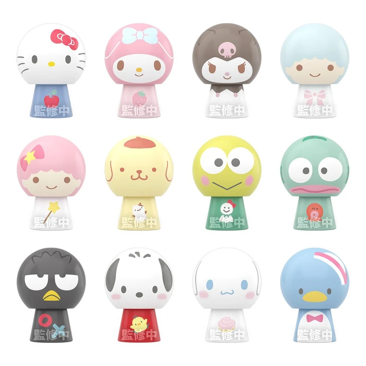 Bandai Candy Sanrio Characteres Tsumi Tsumi Dangoma 12Pcs Box