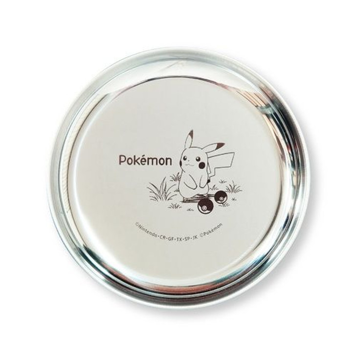 Pokemon Center Original Stainless Plate - Pikachu