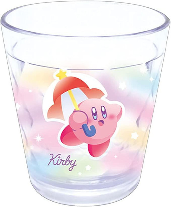 Kcompany Clear Tumbler - Parasol Kirby