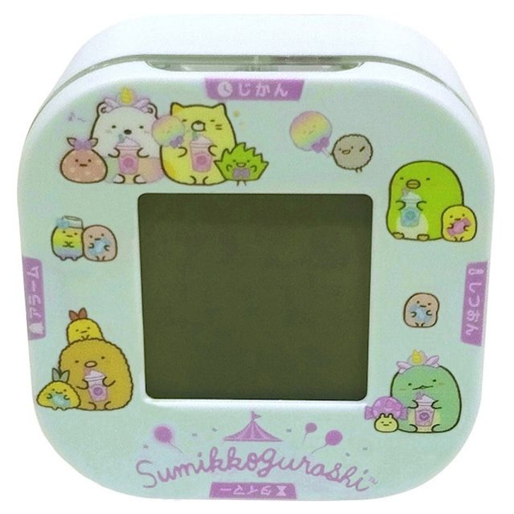 T's Factory Alarm Clock - Sumikko Gurashi - Tapioca Park Mint
