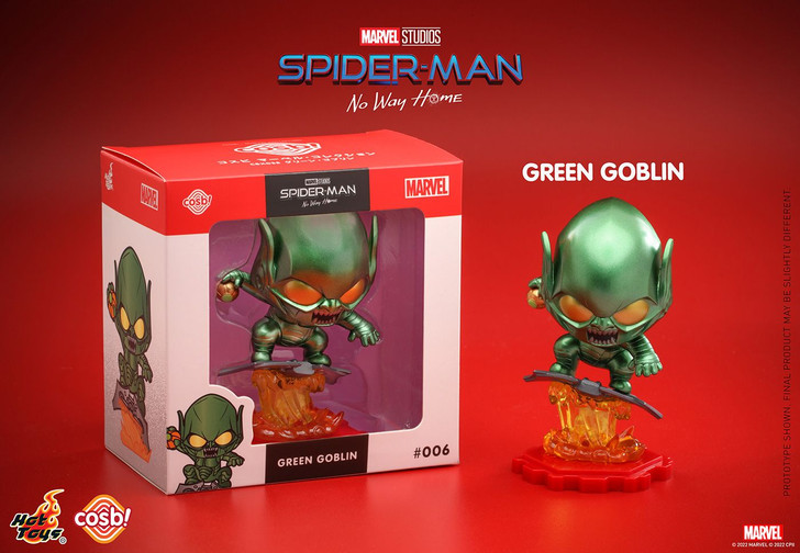 Hot Toys Cosbi Marvel Collection #006 Green Goblin Japan Original Package Figure (Spider-Man)