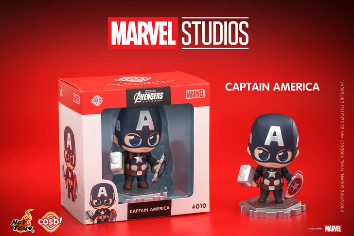 Cosbi Marvel Collection #010 Captain America Japan Original