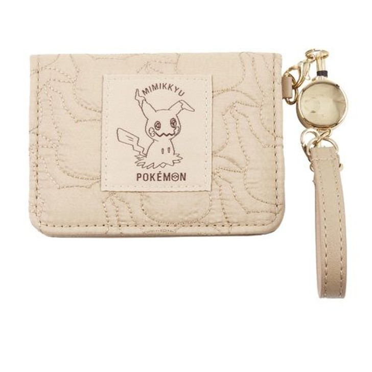 Pokemon Center Original Quilting Pass Case Card Holder - Mimikyu