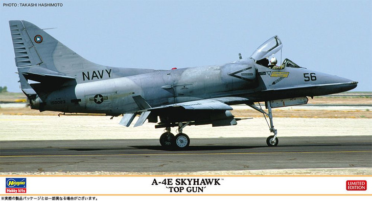 Hasegawa 1/48 A-4E Skyhawk Top Gun Plastic Model