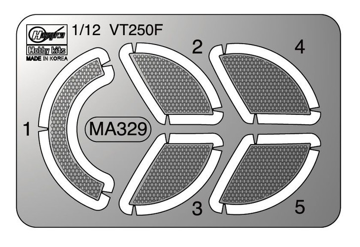 Hasegawa 1/12 Honda VT250F Detail Up Photo Etched Parts