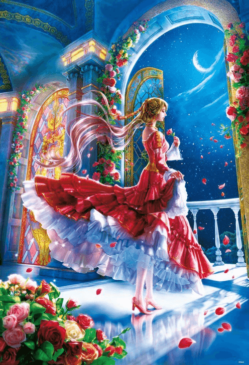 Beverly Jigsaw Puzzle 81-096 Fantasy Art Juliet (1000 Pieces) (4977524810964)