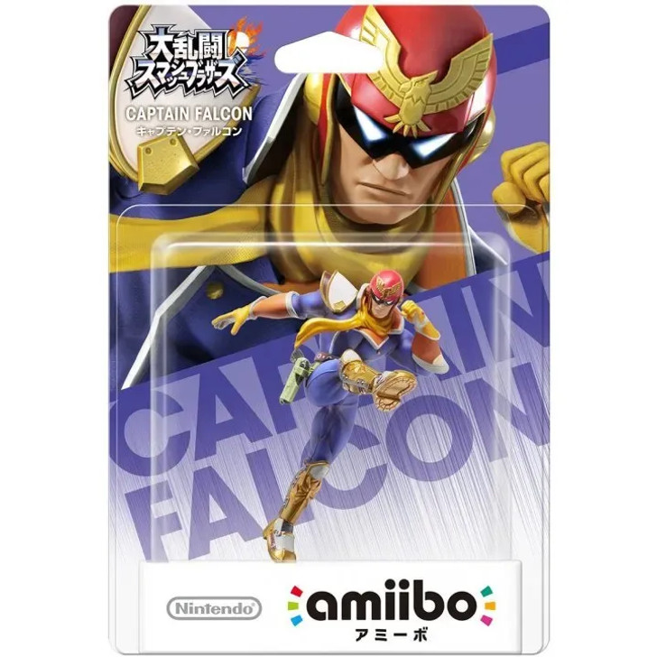 Nintendo amiibo Super Smash Bros. Series Captain Falcon Figure (F-Zero)