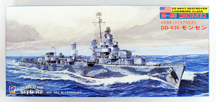 Pit-Road Skywave W-64 US Navy DD-436 MONSSEN 1/700 Scale Kit (4986470011301)