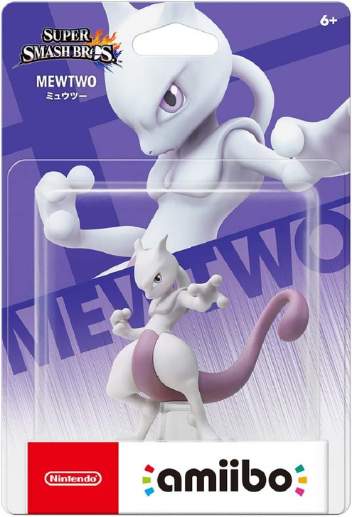amiibo Super Smash Bros. Series Mewtwo Figure (Pokemon)