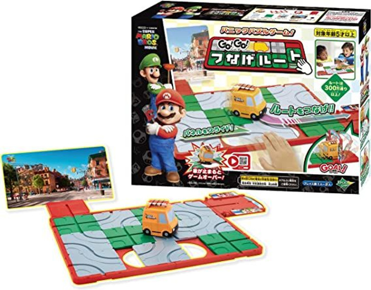 Epoch The Super Mario Bros. Movie GOGO! Make the Route Puzzle Game