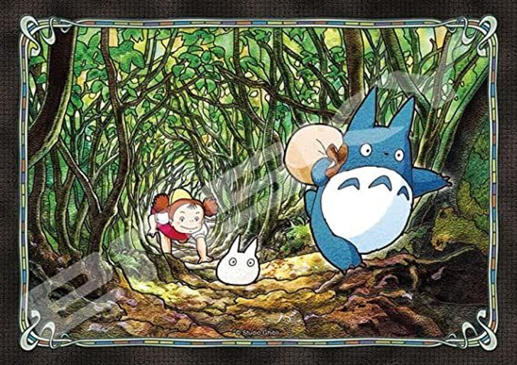 Ensky 208-AC69 Art Crystal Jigsaw Puzzle Secret Tunnel (My Neighbor Totoro) (208 Pieces)