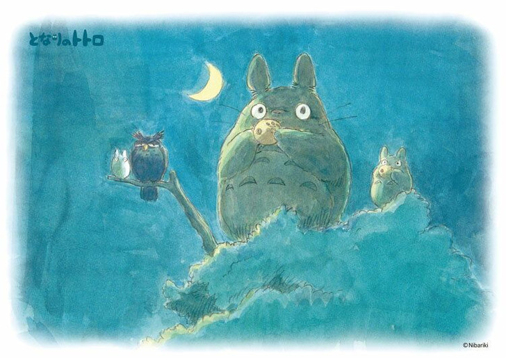 Ensky Jigsaw Puzzle My Neighbor Totoro Crescent Moon Night (108 Pieces)
