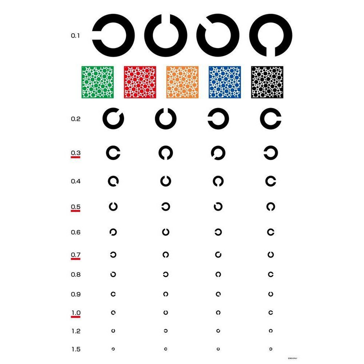 Beverly Jigsaw Puzzle 83-049 Eye Test Table (300 Pieces) (4977524830498)