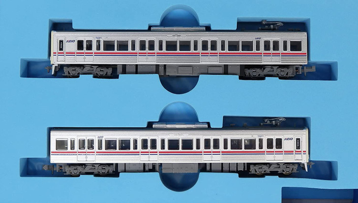 Microace A3775 Keio Series 7000 New Painting VVVF Keibajo Line 2 Cars Set (N Scale)
