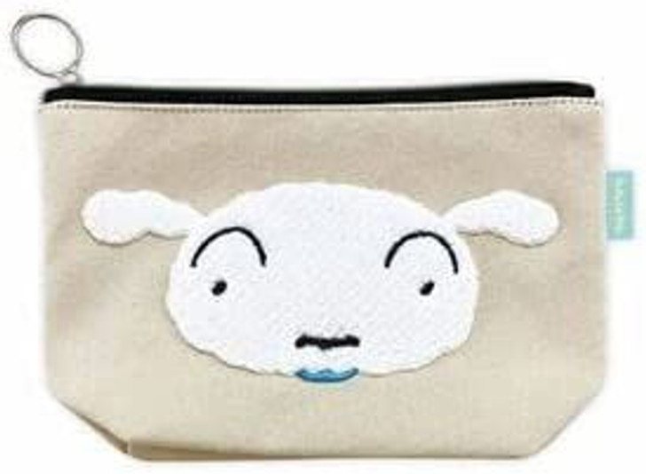 Other Character Pouch Crayon Shin-chan Shiro