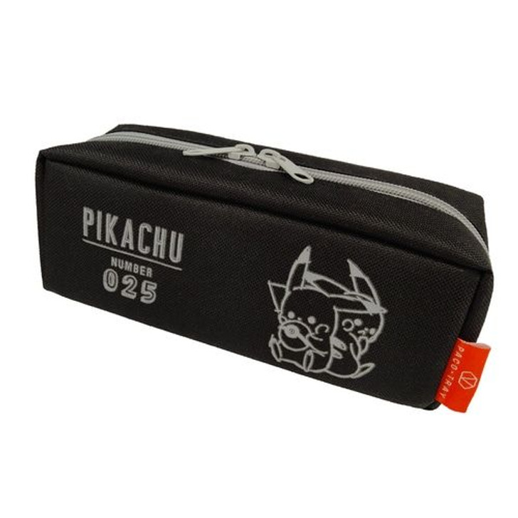 Pokemon Center Original Pen Pouch Pikachu number025 Black