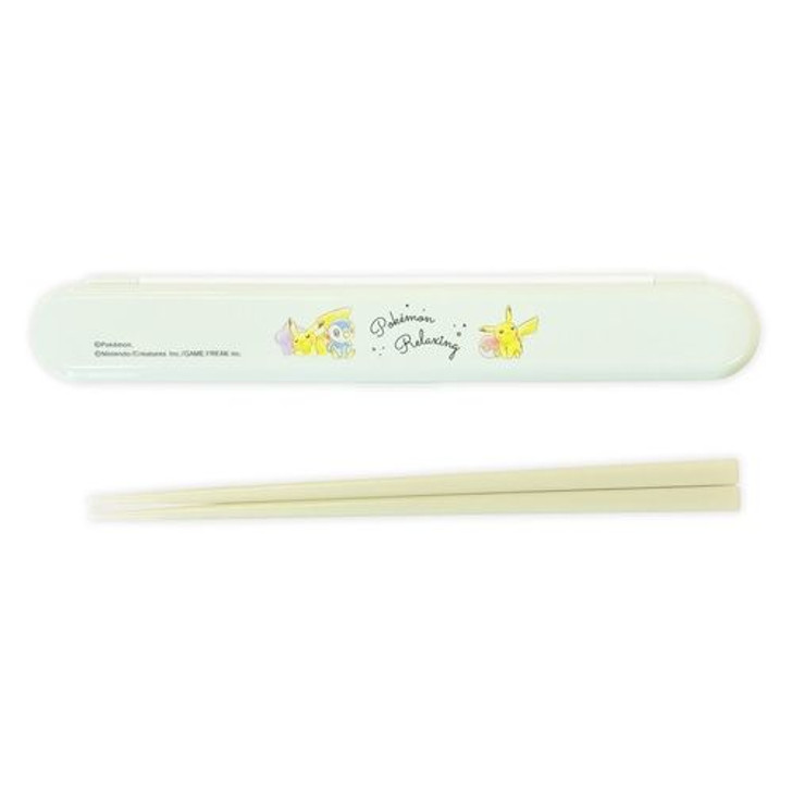 Pokemon Center Original Chopsticks with Case Set Blue