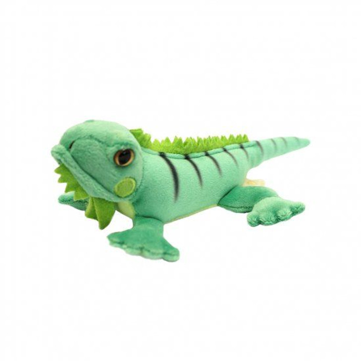 TAKE OFF ANIMANIA Plush Doll Magnet Green Iguana