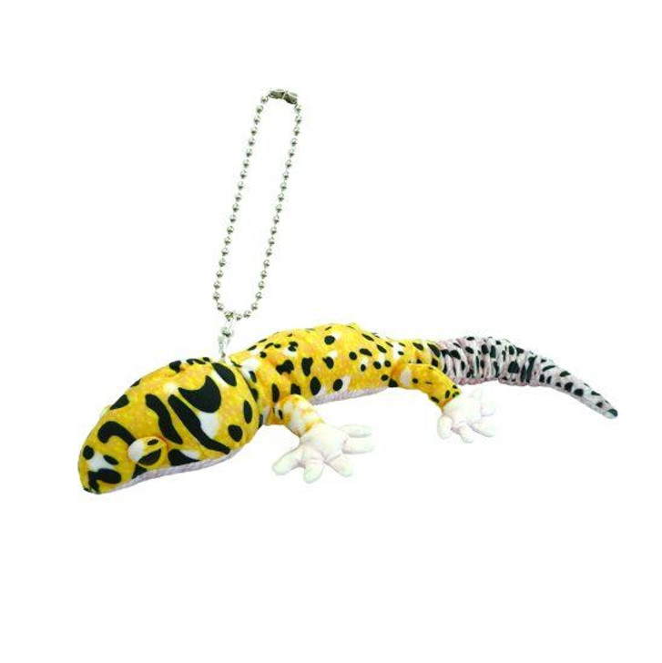 TAKE OFF ANIMANIA Plush Doll Key Chain Leopard Gecko