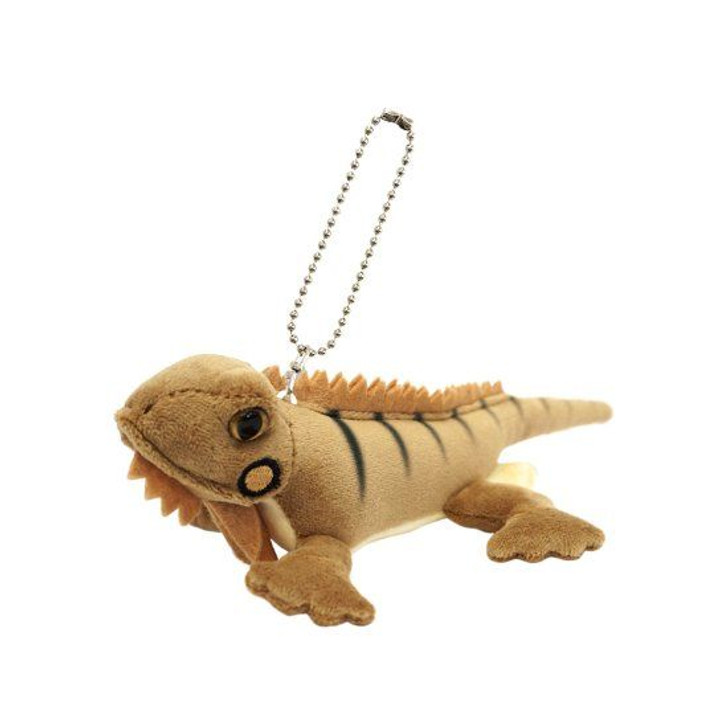 TAKE OFF ANIMANIA Plush Doll Key Chain Iguana