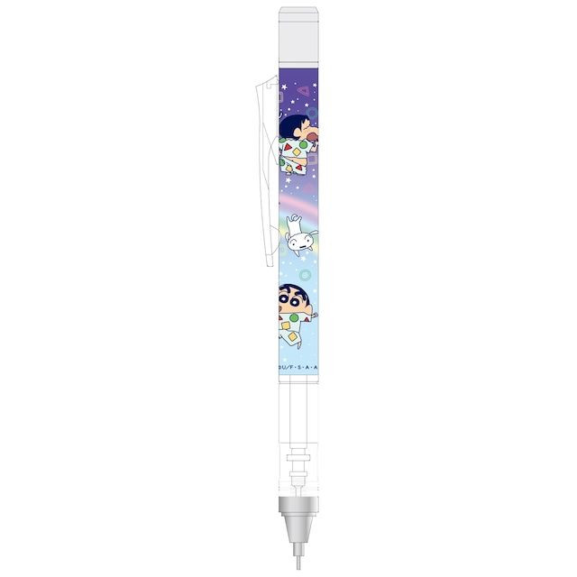 T's Factory Mechanical Pencil Crayon Shin-chan MONOgraph 0.3 Starry Sky Pajamas