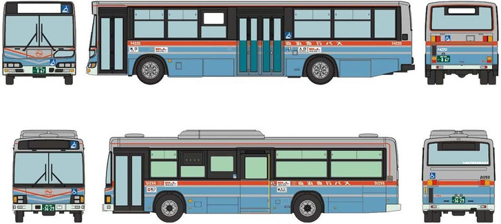 Tomytec Bus Collection Keikyu Bus 20th Anniversary 2 Bus Set (N scale)