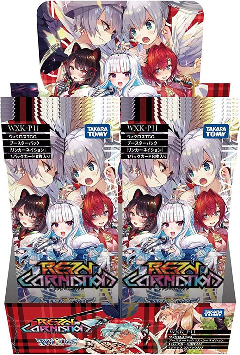 WIXOSS TCG Booster Box- WXK-P11 - REINCCARNATION