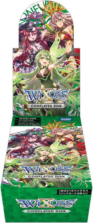 WIXOSS TCG Booster Box- WXDi-P09 - CONFLATED DIVA