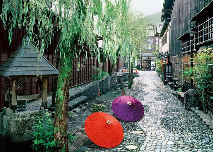 Epoch 05-120s Jigsaw Puzzle Gujo Hachiman Gifu Japan (Scenery) (500 Pieces)