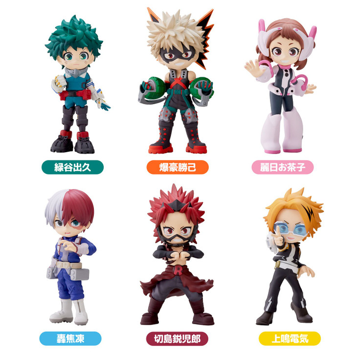 Bushi Road Creative PalVerse My Hero Academia Figure Collection vol.1 6pcs Complete Box