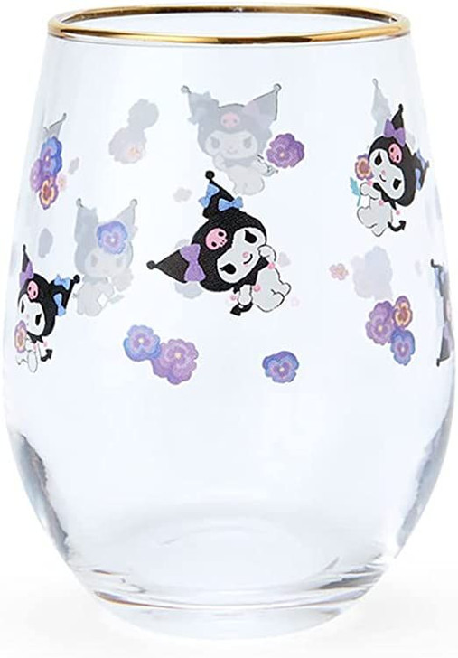 Sanrio Glass Tumbler - Kuromi